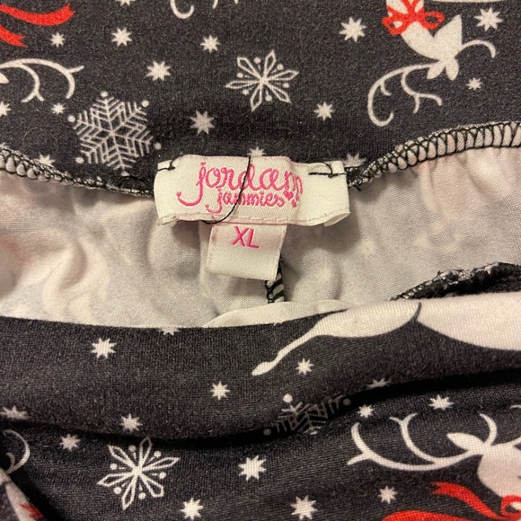 Jordan Black and Red Reindeer Pajama Set - Picture 10 of 11